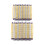 Grote 24-delige salon nylon klittenband haarrollers set haarpermanent 1