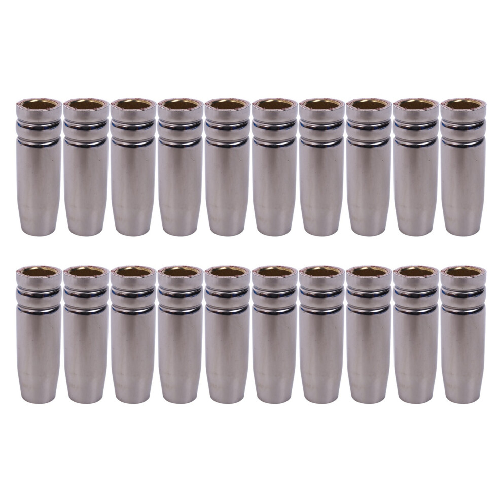 15Ak Gas Nozzle 20Pcs Mig Welding Torch Gas Nozzle Contact Tip 4851216658969