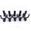 10 τεμάχια Hook Rack Wall Mount Home Studio Display για κιθάρα-μπάσο 2