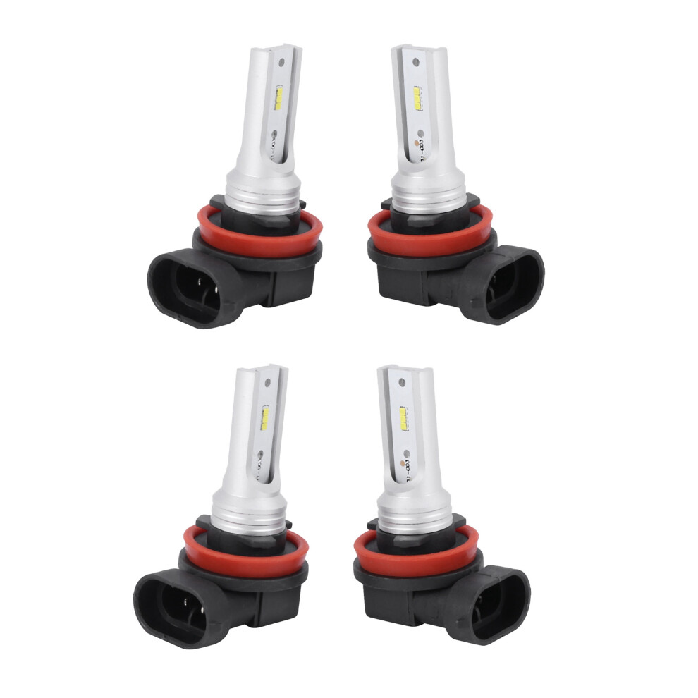 H8 H11 H16 Led Fog Bulb,Cool 6500K (Pack Of 2) Light/White 4851216661983