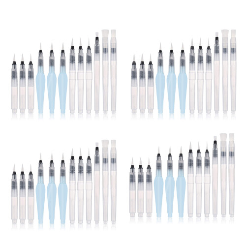 Set de 12 pixuri acuarelă, pachet de 12 pixuri acuarelă