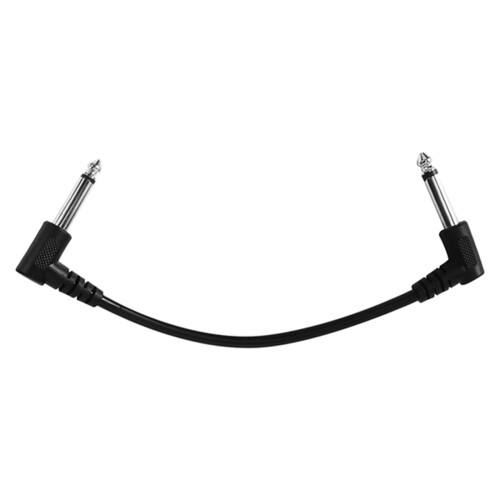 6,35 mm patchpedalkabel 21 cm retvinklet kobbertråd 2