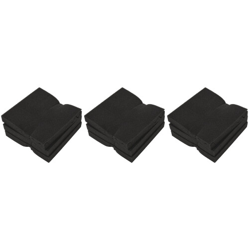 6X 30X30X4CM Ηχομονωτικά πλακάκια αφρού ακουστικής απορρόφησης θορύβου