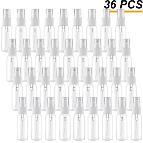 36 flaconi ricaricabili da 30 ml/1 oz per nebulizzazione fine 1