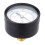 - -30 inHg 0 - -1 bar Mini dial vacío manómetro Doppelskala Schwarz 6