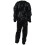 Tuta da sauna per dimagrimento e fitness resistente, nera, XL 5