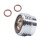 1PCS Diving Tank Valve Adaptor DIN to Insert Regulator Dive Gear 3