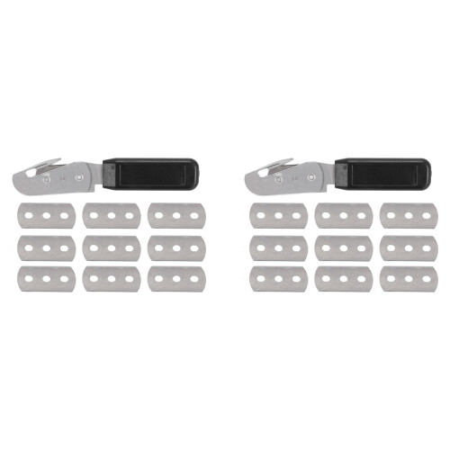 2x Vinyl Back Paper Slitter Cutter Handmatig Mes voor Auto Extra Mes