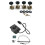 Uk-300T Ukulele Piezo Pickup Preamp 2-bånds Eq Equalizer 1