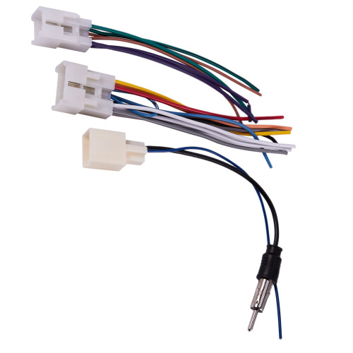 12x ledningsnett for bilstereo DVD med antenneadapterkabel 1