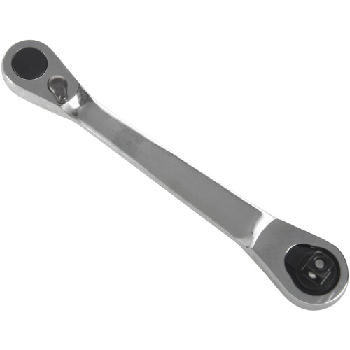 2X Mini Double Head Fast Ratchet Wrench Fast Socket Screwdriver Tool 1
