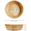 2X Hand-Woven Wicker Basket for Fruit, Vegetable, Gift -25 x 8cm 4