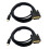 2X Καλώδιο USB ΤΥΠΟΥ C σε DVI 4K 30Hz (6FT/1.8M) για Pro 1