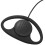 (6 Pack) 2Pin Advanced D Shape Clip-Ear Ptt Headset Earpiece Mic 7