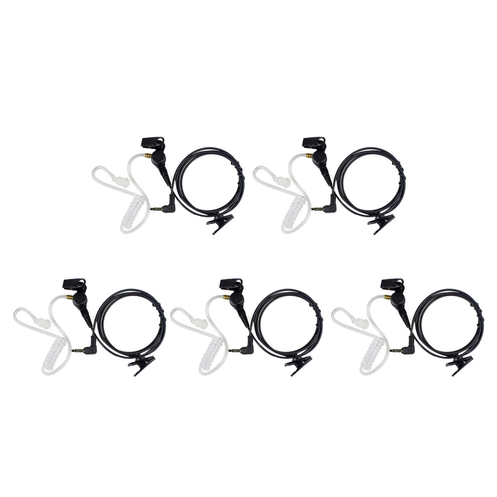 Tube Earpiece 3.5Mm Earphone Headset Mono Jack For Walkie-Talkie 4851216696220