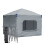 10x10 FT Pop-Up Canopy Tent with Roller Bag and Curtain 1