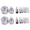 10 stk. diamanthullsag 3-50 mm sett flis keramisk marmor glass kutter 1