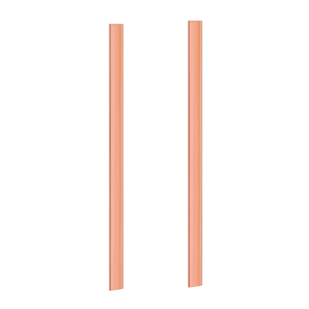 99,6% T2 koper Cu vlakke staafplaat 3 x 15 x 250 mm metalen strip