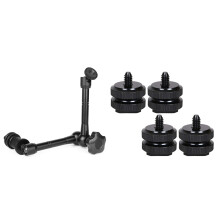 Magic Arm 11 Inch Friction with Hot Shoe Mount & 1/4 Inch Screw