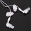 Water proof In-ear Headphone Earphone for MP3 MP4 Underwater White 7
