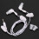 Water proof In-ear Headphone Earphone for MP3 MP4 Underwater White 2