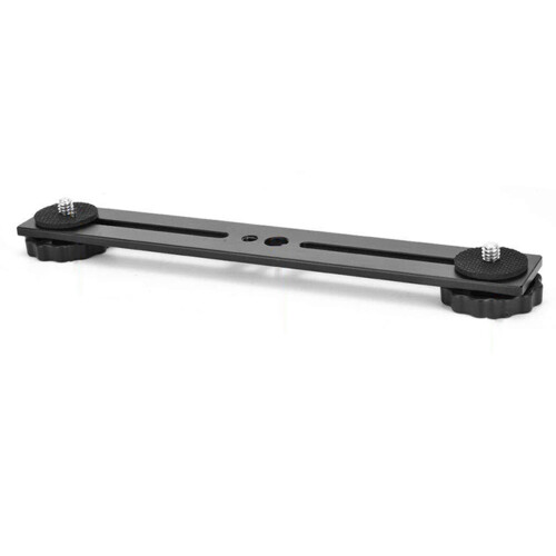 Suporte de tripé para câmera com flash duplo de 8 polegadas com parafuso de 1/4 1