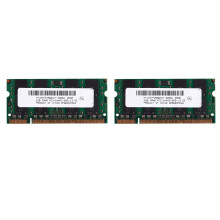 2 x 2 GB DDR2 PC2-6400 800 MHz 200 pinów 1,8 V pamięć do laptopa SO-DIMM