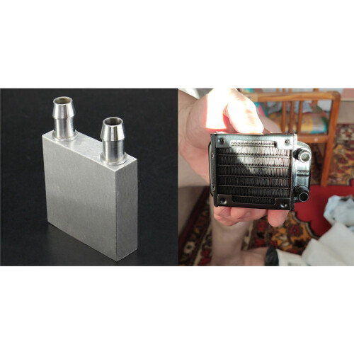 PC Vannkjøling Aluminium Radiator Multikanals 60mm 1