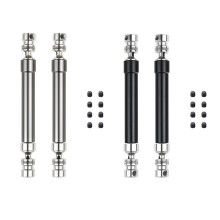 2 stuks CVD aandrijfassen 110-160 mm voor 1/10 SCX10 90046, zwart