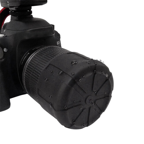 3 stk. silikonlinsedeksel for 65-90 mm DSLR-kameraobjektiver 1