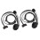 2-pin headset TK220 for Jianwu interphone C9009 1