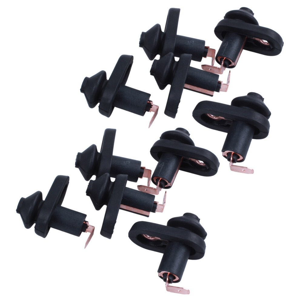 10 Piezas Negro Puerta Lampara Luz Interruptor Montaje Para Coche Light 4851216622304