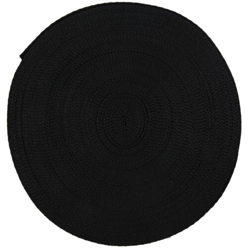 25mmx20m Roll Nylon Tape Strap For Webbing Bag Strapping Belt- Black 1