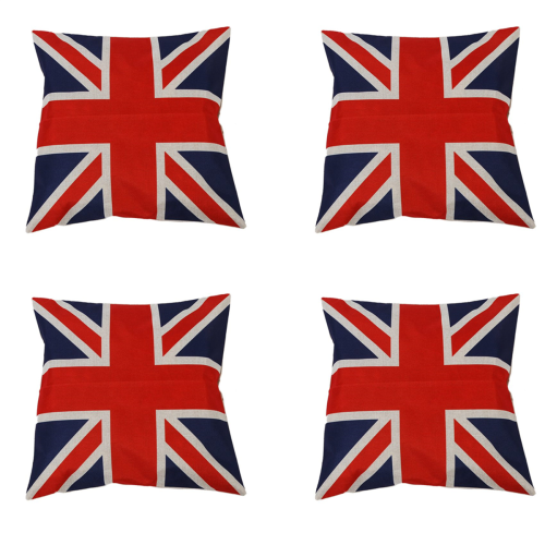 British Vintage Style Union Jack Flag Throw Pillow Case, Pillowcase