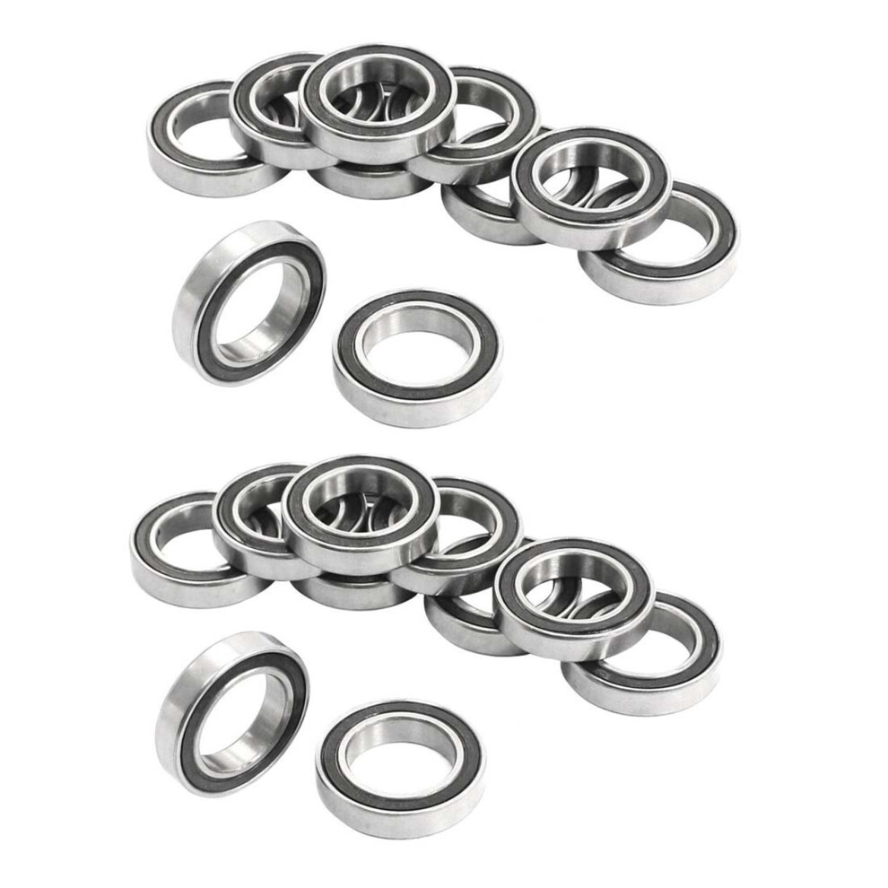 10Pcs 6802- 15X24x5mm Shielded Sealed Deep Groove Ball Bearings 4852508266671