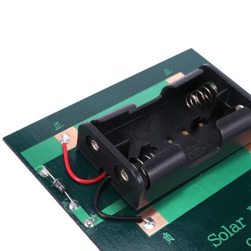 Chargeur solaire 1 W 4 V avec base pour 2 piles AA 2