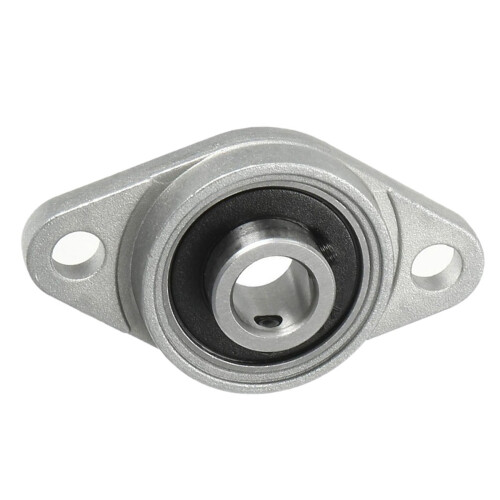 4 stk. Kfl08 puteblokk 8 mm diameter rombisk flenslager for CNC 2