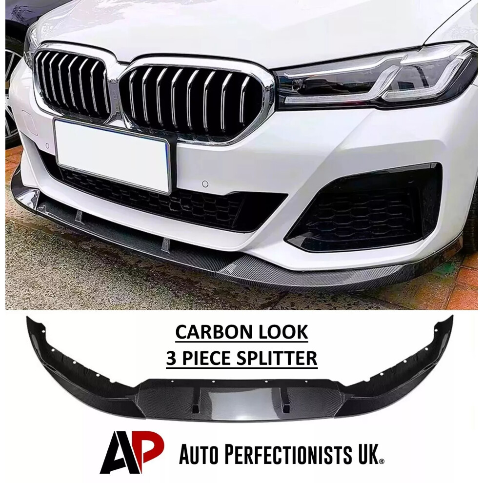 For Bmw 5 Series G30 G31 Lci M Sport Front Splitter Spoiler Lip Body 5061072665844