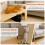 Dual-Use Sisal Cat Scratcher Large L Shape Scratch Pad for Cats 4