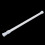 Bară de duș telescopică, bară telescopică, bară de duș, albă, 30-50 cm 3