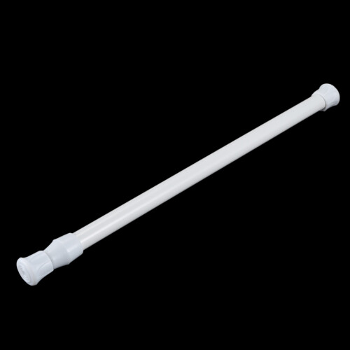 Bară de duș telescopică, bară telescopică, bară de duș, albă, 30-50 cm 2