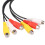 Βύσμα Splitter Audio TV Προσαρμογέας βίντεο DVD Καλώδιο AV 7
