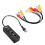 Βύσμα Splitter Audio TV Προσαρμογέας βίντεο DVD Καλώδιο AV 2