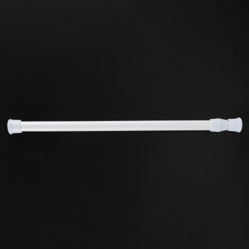 Bară de duș telescopică, bară telescopică, bară de duș, albă, 30-50 cm 2