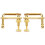4 stk. finstemmere til violin, guld, strenge til 4/4 violin 4