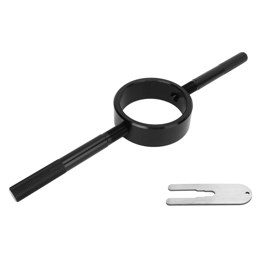 Motorcycle Fork Spring Compressor Tool Kit 6061 Aluminum Coil Spring Service Kit for Most Upside Down Street Bike Forks