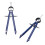 2 Pack Drafting Compass with Lock Math Bow Compass Drawing Metal 2