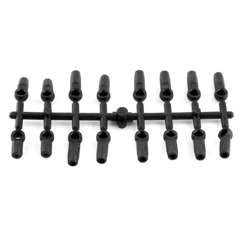 3X M3 Kugleledskappe til styrestang 4,8 mm 5 mm til 3Racing S XI 1