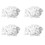 100Pcs Disposable Bath Shower/Dyeing Hair Ear Guard, Ear Protector 1