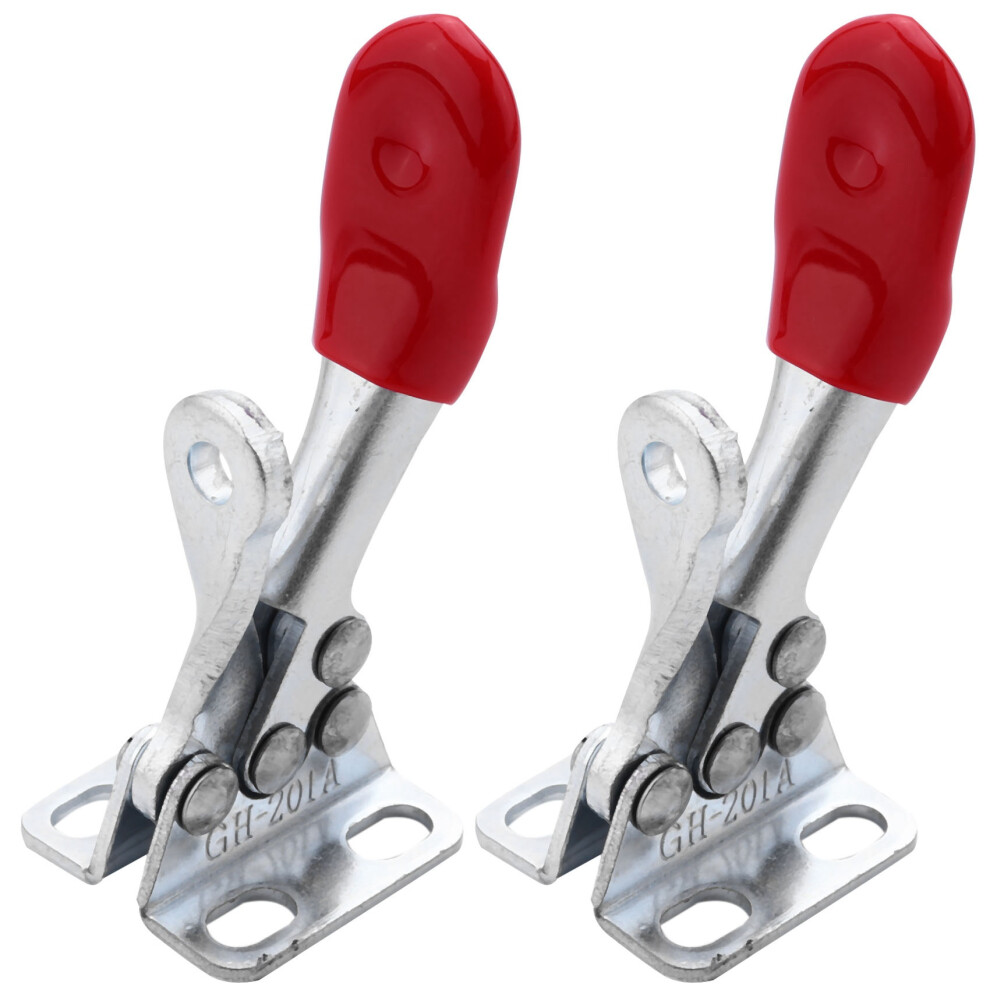 8Pcs 60Lbs Antislip Covered Hand Tool Toggle Horizontal Clamp 201A 4852508279350